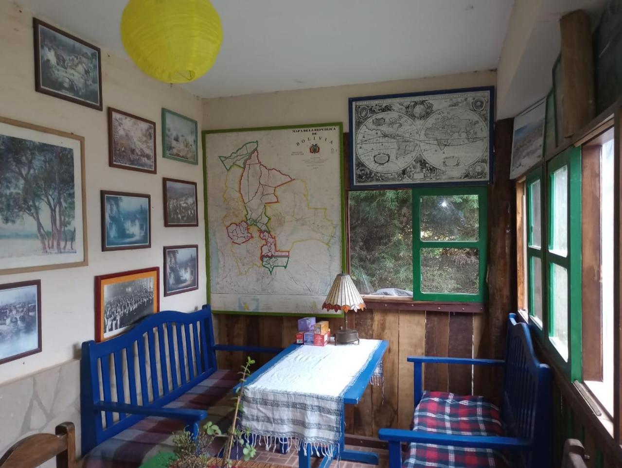 Los Aventureros Hostel Samaipata Ngoại thất bức ảnh